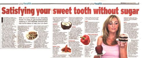 Oh Sugar! in the Daily Express